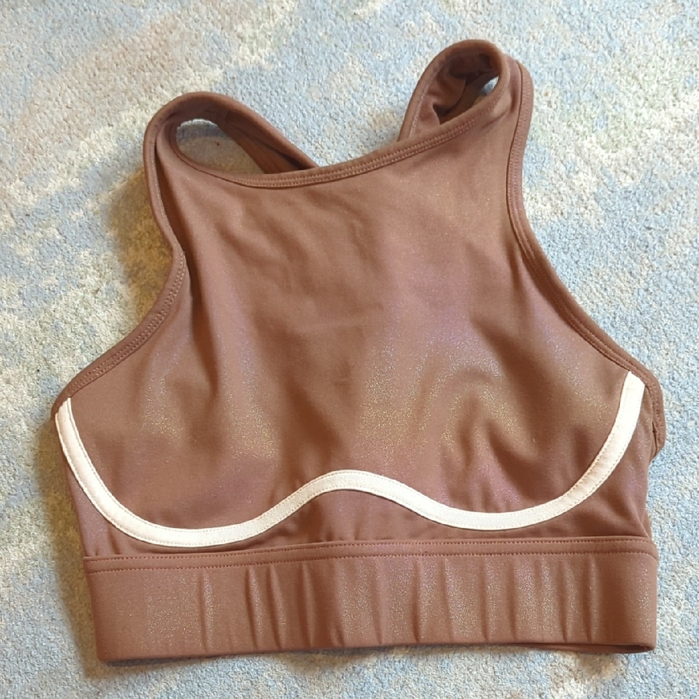 Fabletics Mocha Bra XS